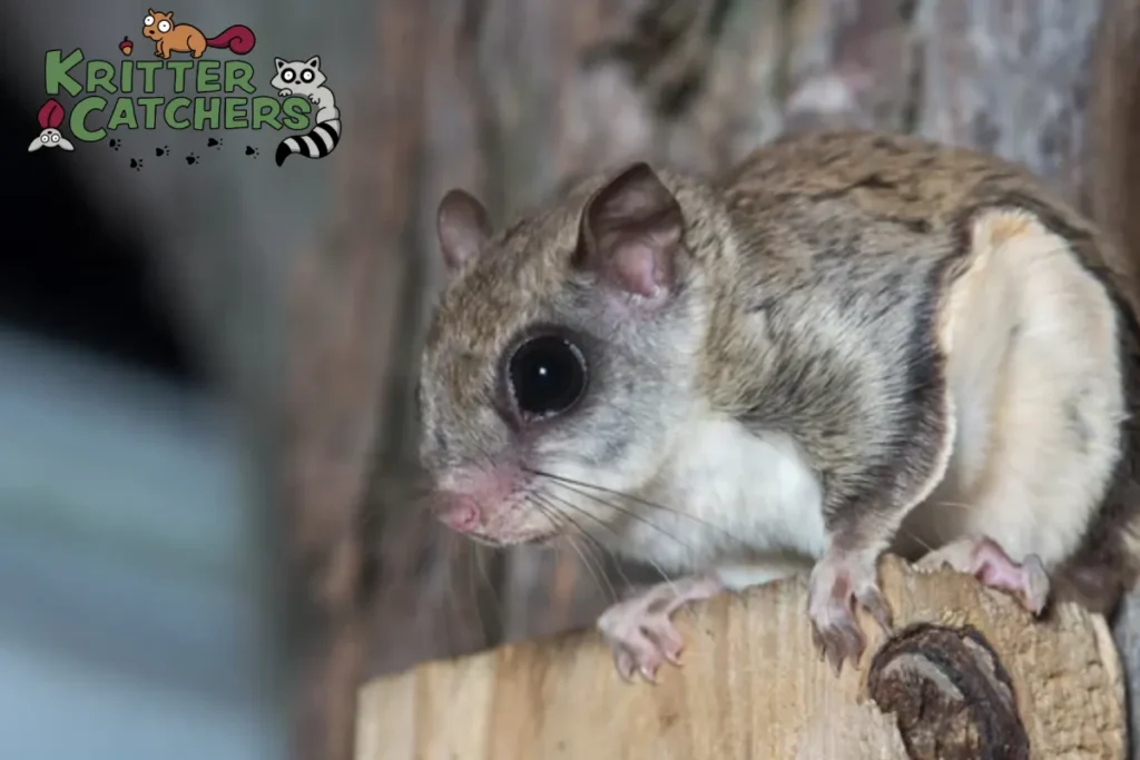 flying squirrel on a tree